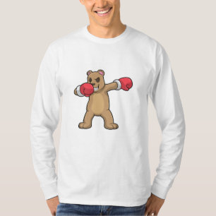 Bear as Boxer at Boxing & Hip Hop Dance Dab T-Shirt