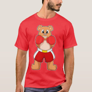 Bear as Boxer with Boxing gloves 1 T-Shirt