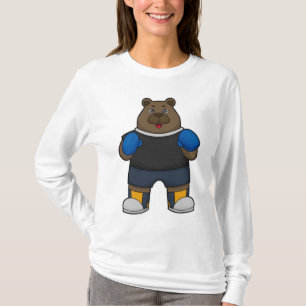 Bear as Boxer with Boxing gloves T-Shirt