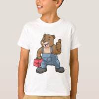 Bear as Craftsman with Tool box