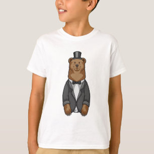 Bear as Groom with Jacket T-Shirt