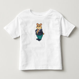 Bear as Groom with Suit Toddler T-Shirt