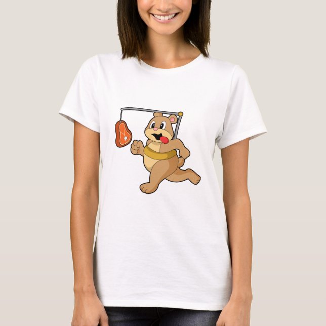 Bear as Runner T-Shirt (Front)
