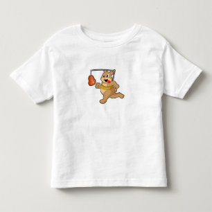 Bear as Runner Toddler T-Shirt
