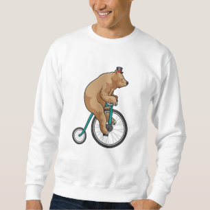Bear at Circus with Bicycle Sweatshirt