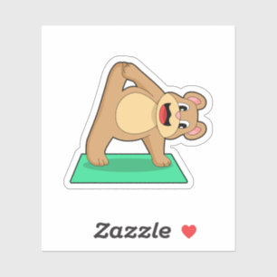 Bear at Yoga Fitness