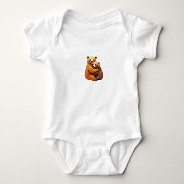 Bear Baby Bodysuit (Front)