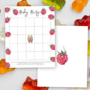 Bear - Baby shower bingo game