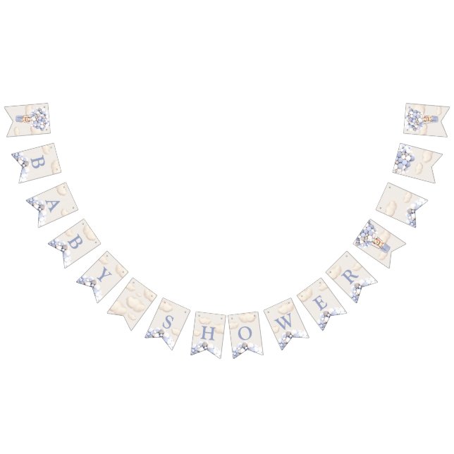 Bear Baby Shower Buntin Flags (All)