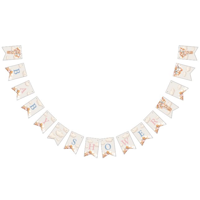 Bear Baby Shower Buntin Flags (All)