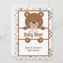 Bear Baby Shower - Cute Classy Pregnancy Shower 