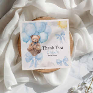 Bear Baby Shower  Napkin