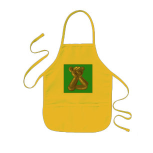 BEAR BALLOON KIDS APRON