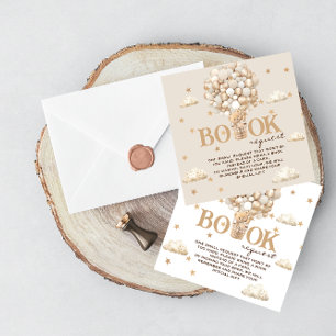 Bear Balloons Book Request  Enclosure Card