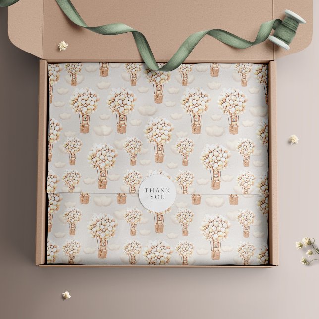 Bear Balloons Wrapping Paper (Creator Uploaded)