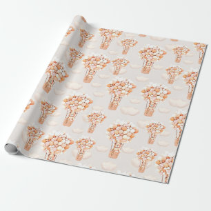 Bear Balloons Wrapping Paper