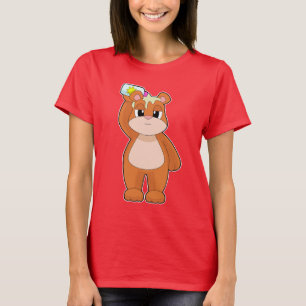 Bear Beach Sunscreen Summer T-Shirt