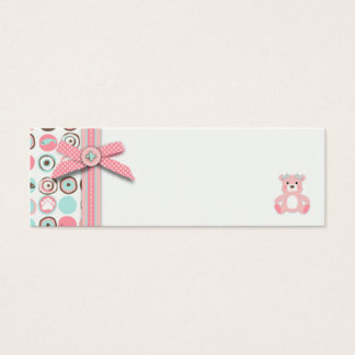 Bear Bear Girl Favour Tag