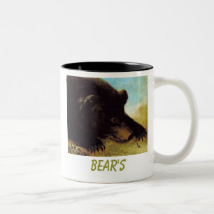 bear, BEAR'S Two-Tone Coffee Mug