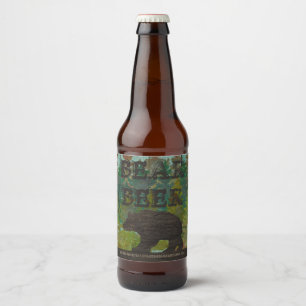 Bear Beer Customisable Bottle Label