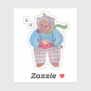 Bear, bees and cappuccino