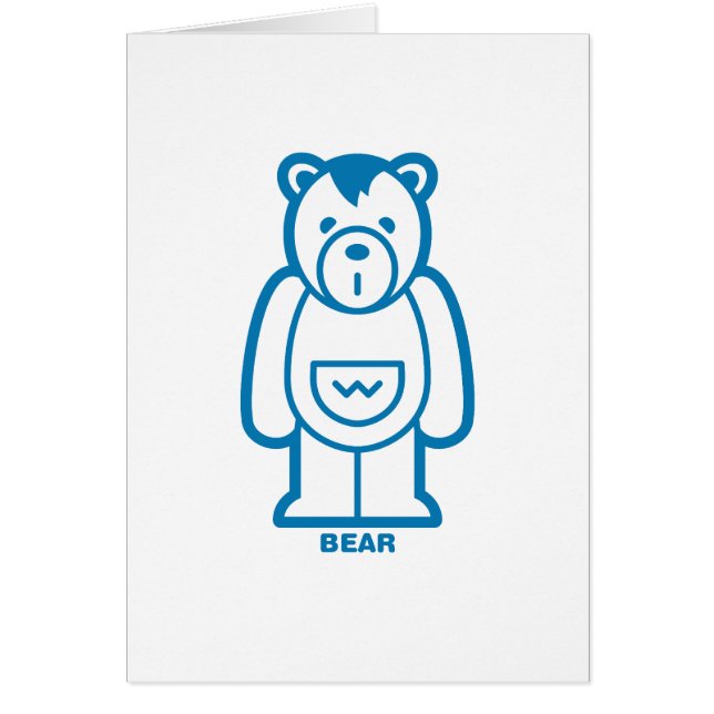 Bear (Blue) (Front)