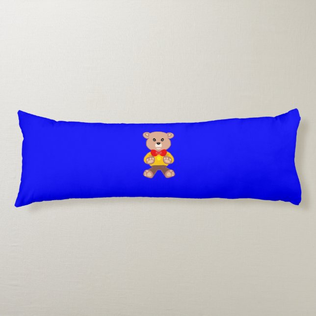 Bear Blue  Body Cushion (Front)