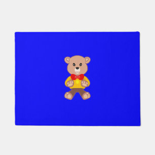 Bear Blue  Doormat