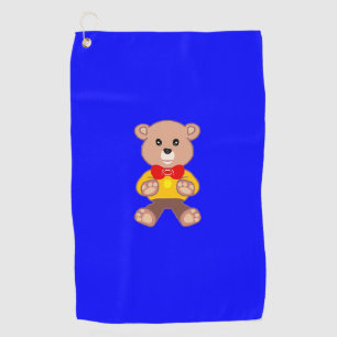 Bear Blue Golf Towel