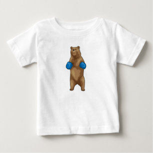 Bear Boxer Boxing gloves Baby T-Shirt
