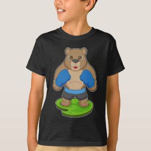 Bear Boxer Boxing gloves Boxing T-Shirt