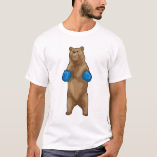 Bear Boxer Boxing gloves T-Shirt