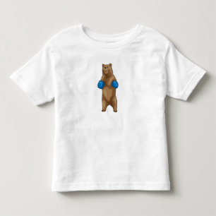 Bear Boxer Boxing gloves Toddler T-Shirt