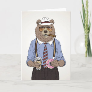 Bear Breakfast Card