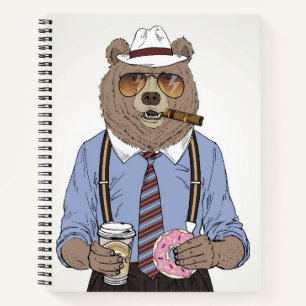 Bear Breakfast Notebook