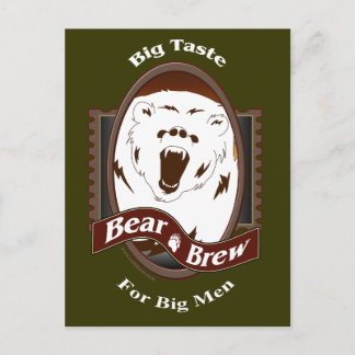 Bear Brew: Postcard