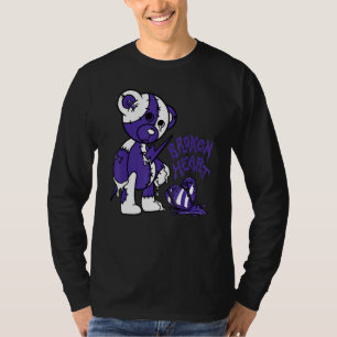 Bear Broken Heart  Loves 5s Matching T-Shirt