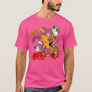 Bear Broken Heart Retro High OG Brotherhood 1s Mat T-Shirt