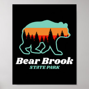 Bear Brook State Park New Hampshire Bear Mountains Poster