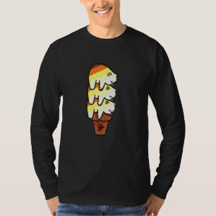 Bear Brotherhood Flag Bear Gay Icecream Hilarious T-Shirt