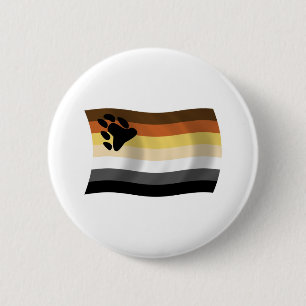 Bear Brotherhood Flag Button