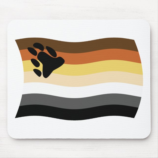 Bear Brotherhood Flag Mousepad (Front)