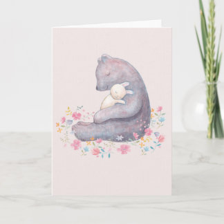 Bear & Bunny I love you Card Anniversary Card