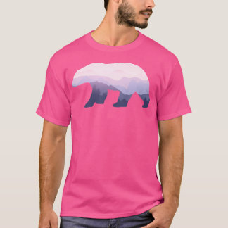 Bear Camping Hiking Mountain Outdoor T-Shirt