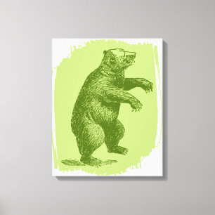 Bear Canvas Print