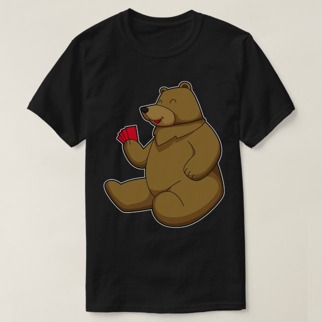 Bear cards T-Shirt (Design Front)
