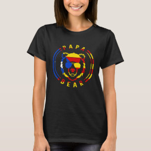 Bear Catalonia Dad Step Father Birthday Father s D T-Shirt