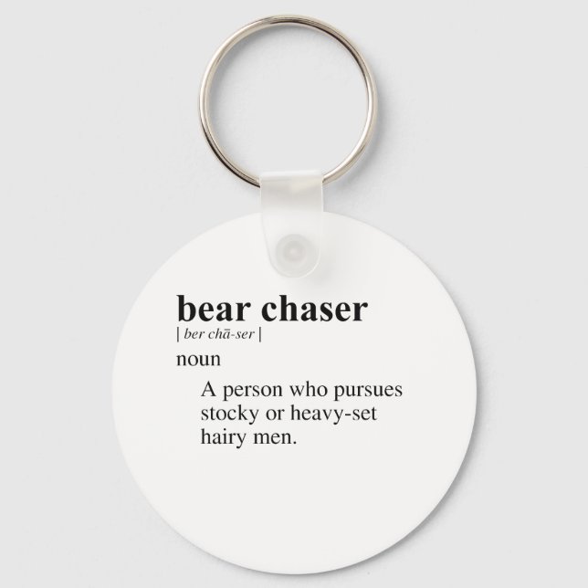 BEAR CHASER KEY RING (Front)