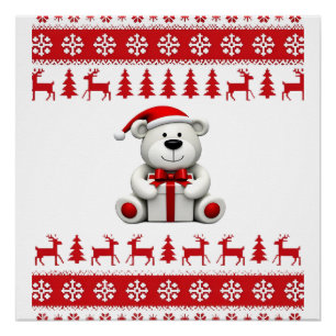 Bear Christmas Christmas (1) Poster