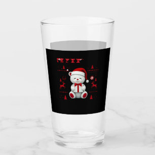 Bear Christmas Christmas (2) Glass
